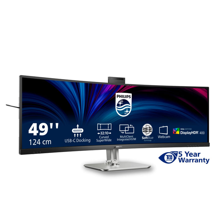 EAN 8712581802554 - Philips 49B2U6900CH/00 pantalla para PC 124 cm (48.8") 5120 x 1440 Pixeles Dual QHD LCD Negro imagen 6