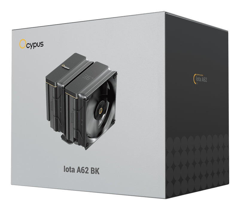 EAN 6977414880044 - Ocypus Iota A62 Procesador Refrigerador de aire 12 cm Negro 1 pieza(s) imagen 9
