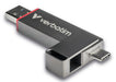 EAN 23942320401 - Verbatim Dual QuickStick unidad flash USB 128 GB USB Type-A / USB Type-C 3.2 Gen 1 (3.1 Gen 1) Gris imagen 1