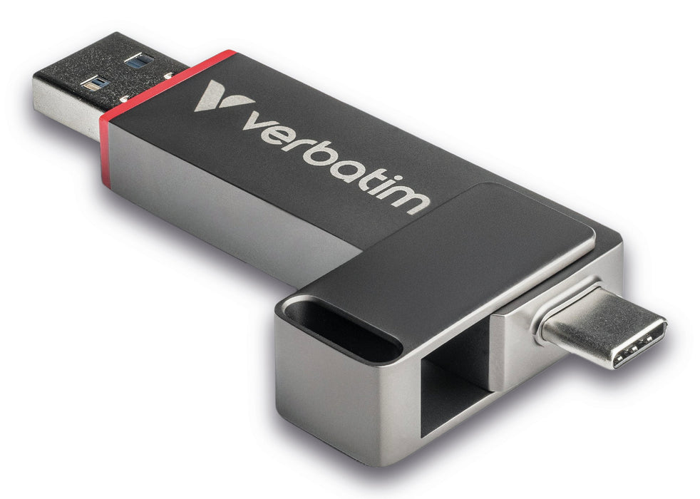 EAN 0023942320418 - Verbatim Dual QuickStick unidad flash USB 256 GB USB Type-A / USB Type-C 3.2 Gen 1 (3.1 Gen 1) Gris imagen 1