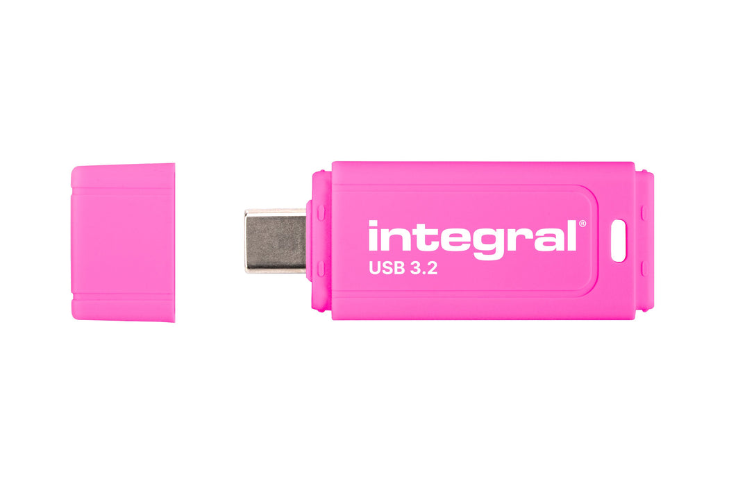 EAN 5055288452077 - Integral Neon-C INFD64GBNEONCPK3.2 unidad flash USB 64 GB USB Tipo C 3.2 Gen 1 (3.1 Gen 1) Negro imagen 1