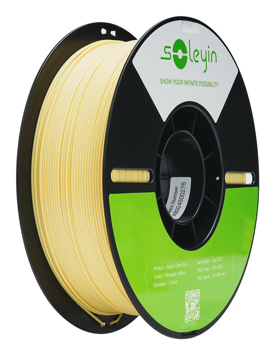EAN 6977905741342 - Creality Soleyin Ultra PLA Ácido poliláctico (PLA) Amarillo 1 kg imagen 1