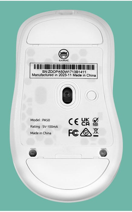 EAN 4251442510312 - GAMIAC PA50 ratón Juego Mano derecha USB Tipo C Óptico 12400 DPI imagen 4