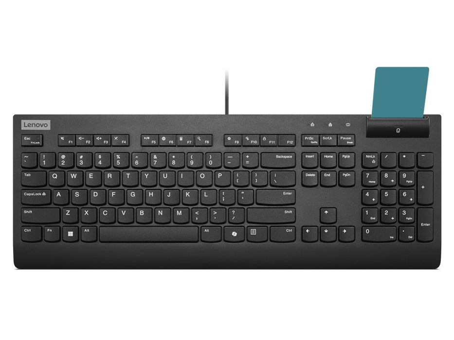 EAN 195892117452 - Lenovo Smartcard Wired keyboard II teclado Oficina USB Francés Negro imagen 1