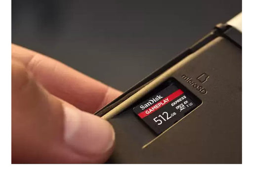 EAN 0619659224684 - SanDisk GamePlay Express microSD 512GB UHS-I Clase 10 imagen 2