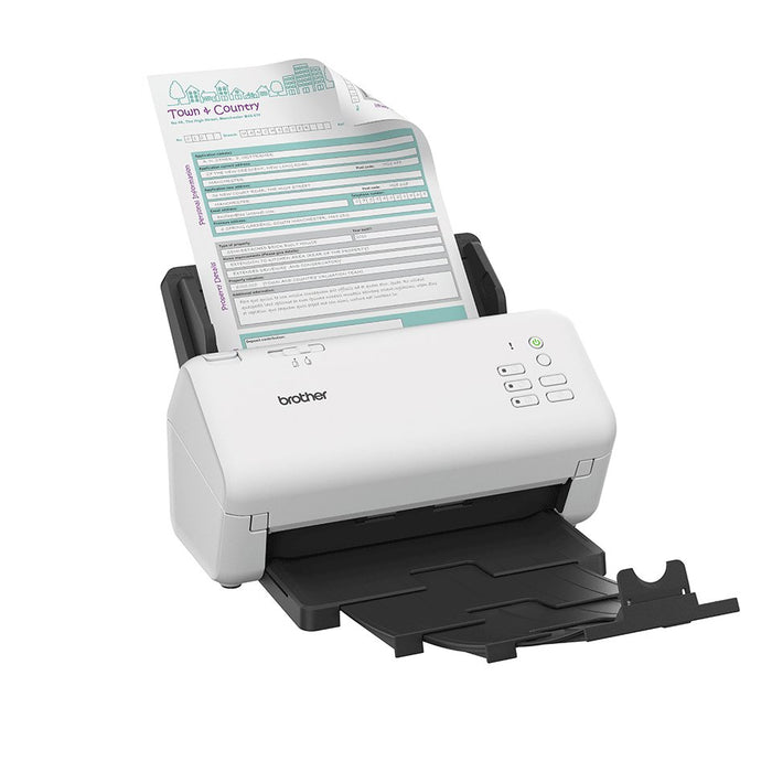 EAN 4977766814638 - Brother ADS-4300N escaner Escáner con alimentador automático de documentos (ADF) 600 x 600 DPI A4 Negro,  imagen 4