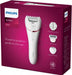 EAN 8710103935537 - Philips 8000 series BRE735/00 depiladora 32 pinzas Rosa, Blanco imagen 2