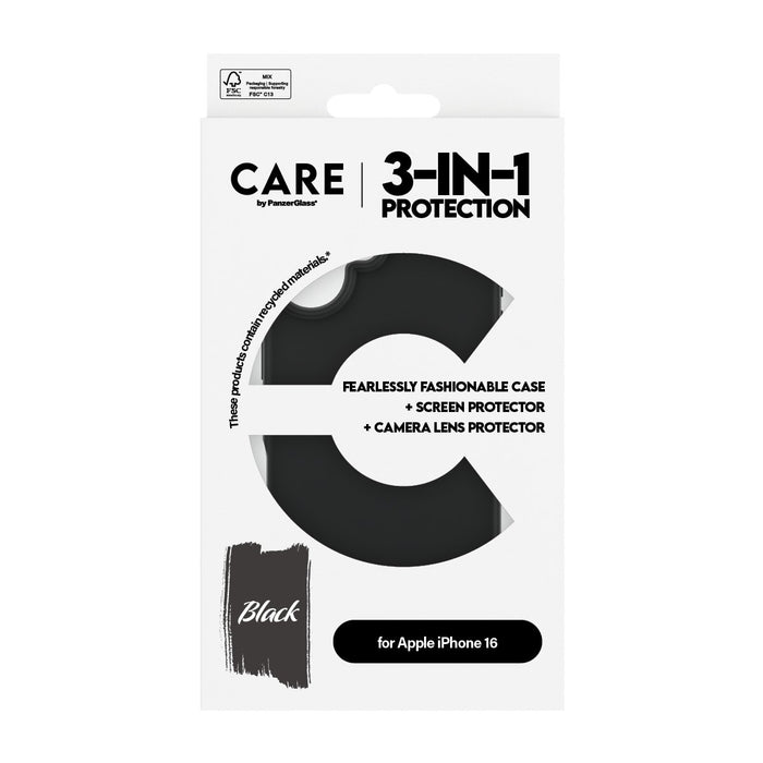 EAN 5715685004919 - PanzerGlass CARE™ by ® 3-in-1 Bundle iPhone 16 Protector de pantalla Apple 1 pieza(s) imagen 3