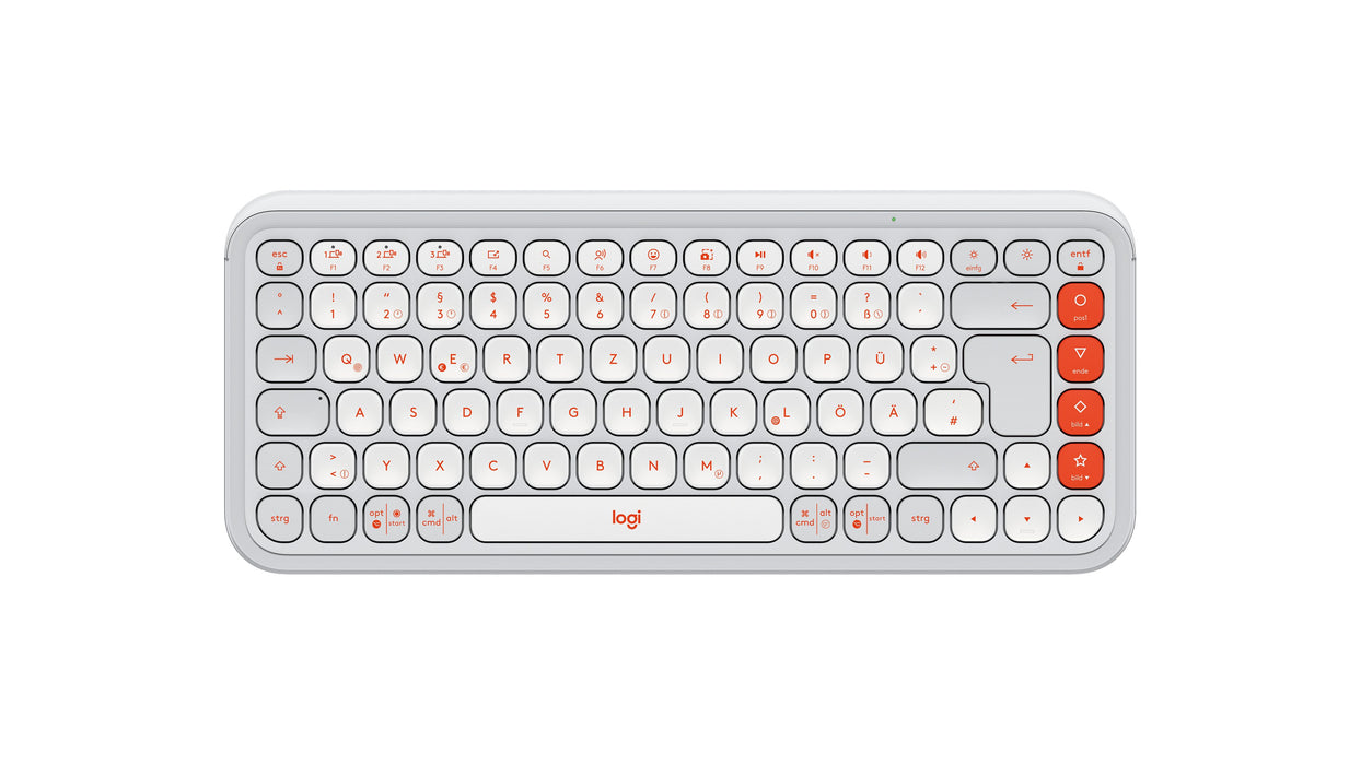 EAN 5099206127494 - Logitech 920-013060 teclado Universal Bluetooth QWERTZ Alemán Blanco imagen 1