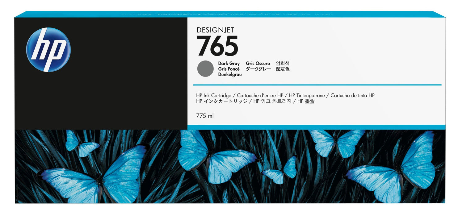 EAN 0888793342213 - HP 765 775-ml Dark Gray DesignJet Ink Cartridge cartucho de tinta 1 pieza(s) Original Alto rendimiento (X imagen 1