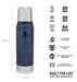 EAN 6939236365680 - Stanley 10-01612-041 termo 0,75 L Azul imagen 3