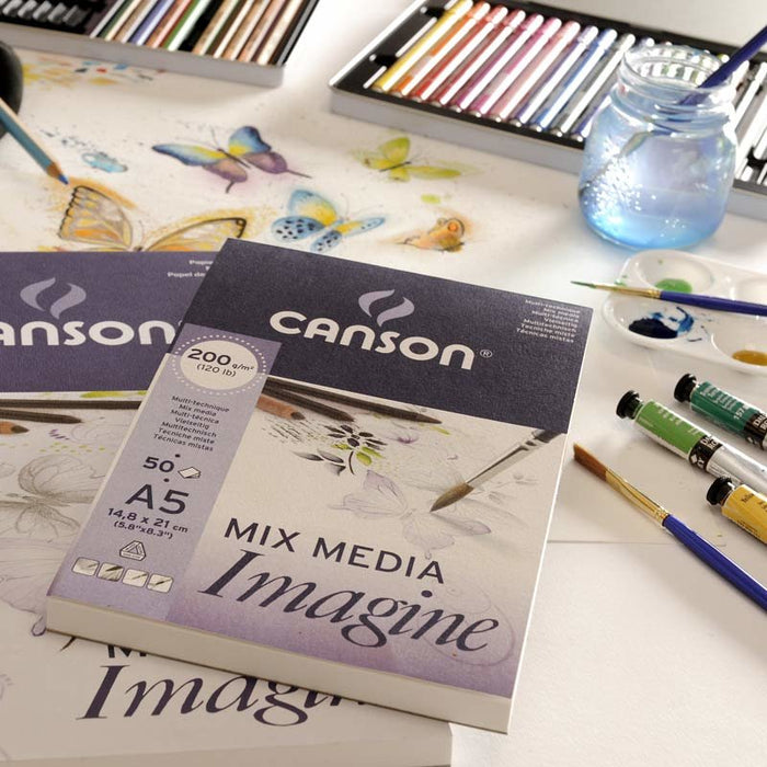 EAN 3148950060075 - Canson Imagine Arte de papel 50 hojas imagen 3