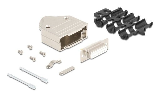 EAN 4043619671335 - DeLOCK 67133 conector D-Sub (15-pin) Plata imagen 1