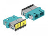 EAN 4043619868957 - DeLOCK 86895 adaptador de fibra óptica SC/SC 1 pieza(s) Color aguamarina imagen 1
