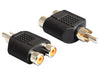 EAN 4043619844999 - DeLOCK 84499 cambiador de género para cable RCA 2xRCA Negro imagen 1