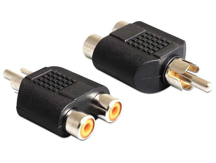 EAN 4043619844999 - DeLOCK 84499 cambiador de género para cable RCA 2xRCA Negro imagen 1
