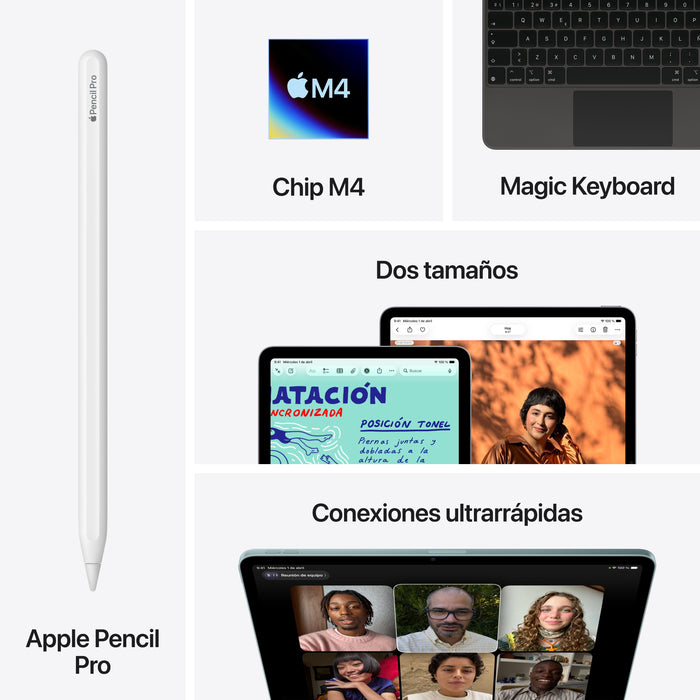 EAN 195950800876 - Apple iPad Air Apple M 33 cm (13") 12 GB Wi-Fi 7 (802.11be) iPadOS 26 Azul imagen 9