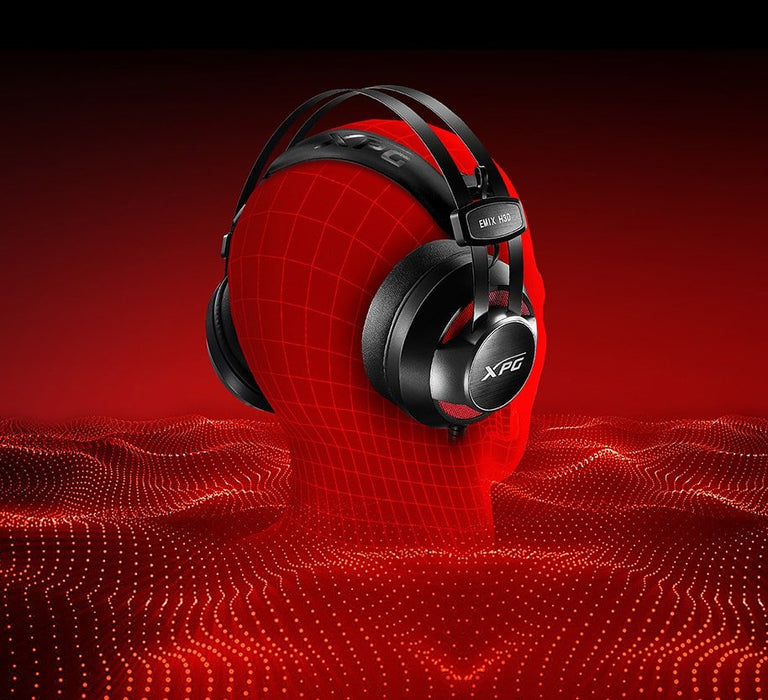 EAN 4713218461827 - XPG EMIX H30 + SOLOX F30 Auriculares Alámbrico Diadema Juego Negro, Rojo imagen 7