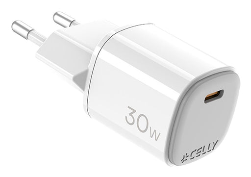 EAN 8021735212171 - Celly UPTC1USBC30WWH cargador de dispositivo móvil Smartphone, Tableta, Teléfono Blanco USB Interior imagen 1