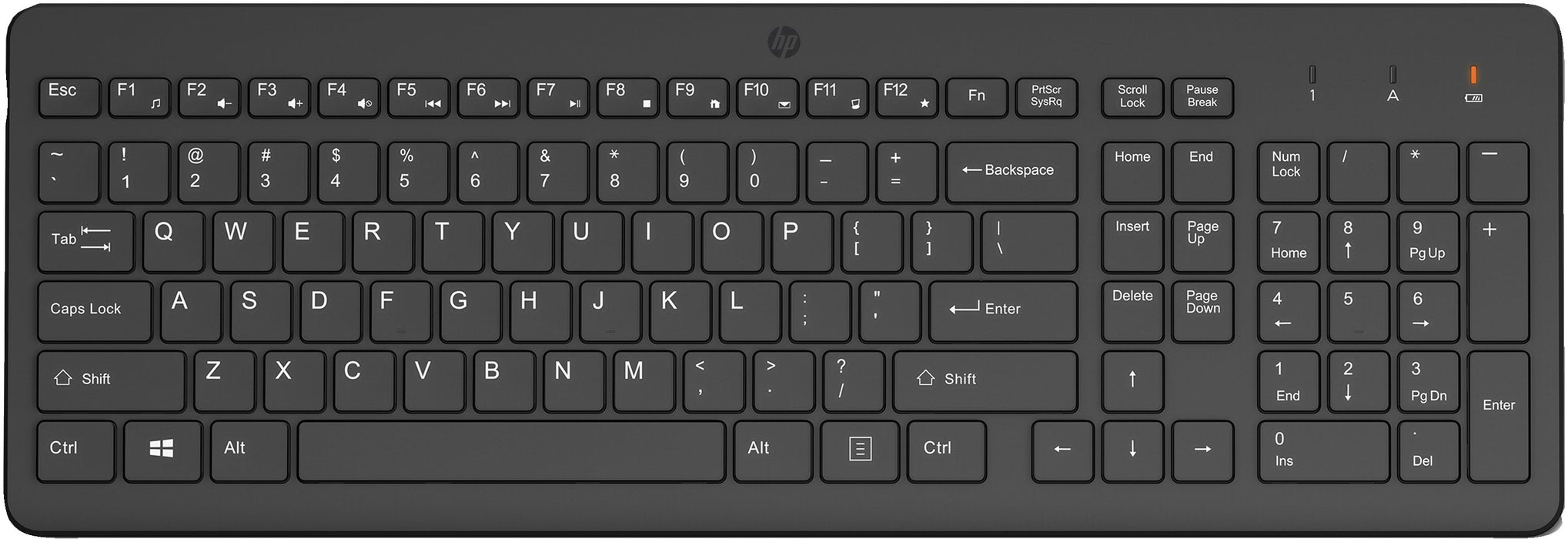EAN 0197497176933 - HP 225 Wireless Keyboard teclado Universal RF inalámbrico Negro imagen 1