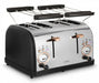 EAN 4260645681033 - Lauben LBN4ST1500BC tostadora 6 4 rebanada(s) 1500 W Negro, Acero inoxidable imagen 1