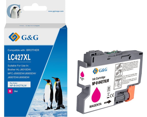 EAN 6941881232422 - G&G 20615 cartucho de tinta 1 pieza(s) Compatible Alto rendimiento (XL) Magenta imagen 1