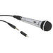 EAN 3244480191835 - Hama 00131597 micrófono Negro, Plata Micrófono para karaoke imagen 1