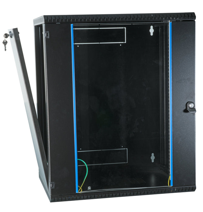 EAN 4049759213114 - EFB Elektronik 691718VTS.60 armario rack 18U Bastidor de pared Negro imagen 3