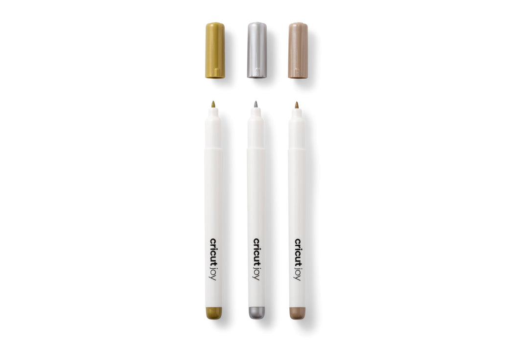 EAN 0093573490453 - Cricut Joy Permanent marcador 3 pieza(s) Cobre, Oro, Plata imagen 2