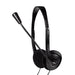 EAN 4052792061512 - LogiLink HS0052 auricular y casco Auriculares Alámbrico Diadema Oficina/Centro de llamadas Negro imagen 1