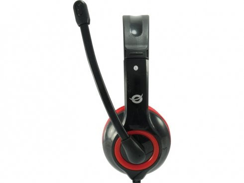 EAN 4015867201879 - Conceptronic CCHATSTARU2R auricular y casco Auriculares Alámbrico Diadema Llamadas/Música USB tipo A Rojo imagen 1