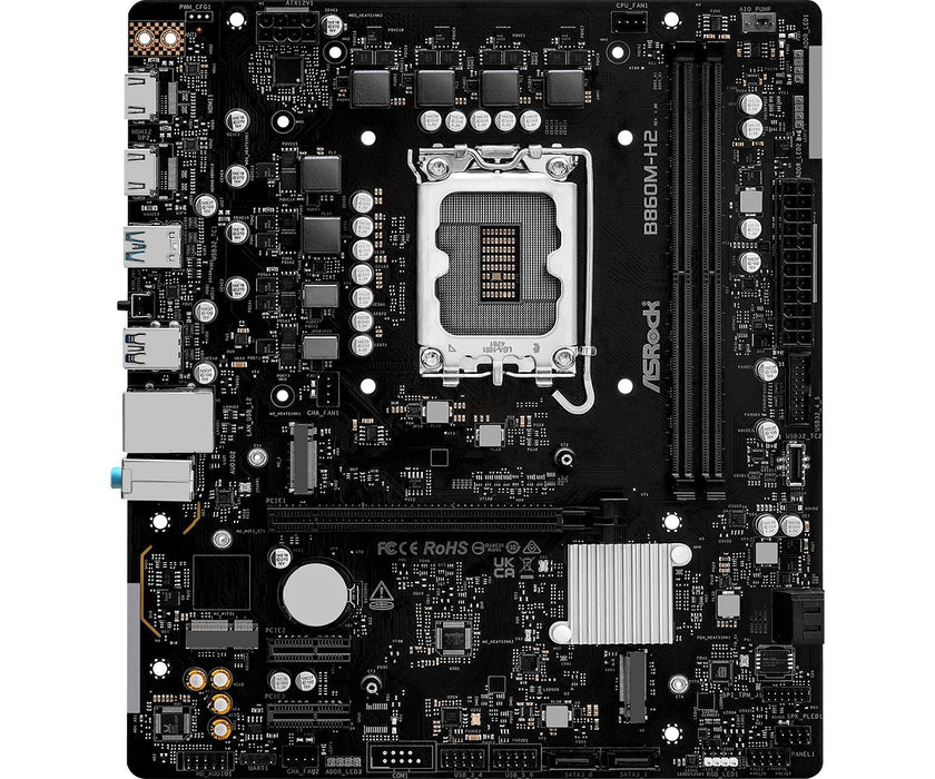 EAN 4711581490437 - Asrock B860M-H2 Intel B860 LGA 1851 (Socket V1) micro ATX imagen 2