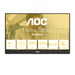 EAN 4038986133449 - AOC 16T20E2 monitor o TV portátil Monitor portátil Negro 39,6 cm (15.6") LED 1920 x 1080 Pixeles imagen 1