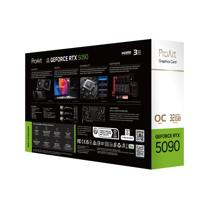 EAN 4711636502351 - ASUS ProArt -RTX5090-O32G NVIDIA GeForce RTX 5090 32 GB GDDR7 imagen 10
