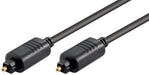 EAN 4043718103812 - Microconnect TT6150BKAD cable de audio 15 m Toslink Negro imagen 1