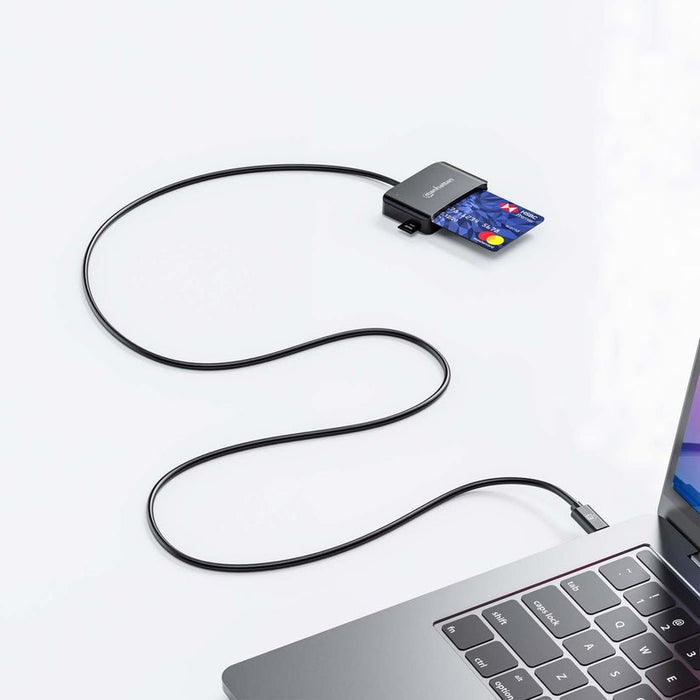 EAN 0766623102742 - Manhattan 102742 lector de tarjeta inteligente USB Tipo C imagen 8