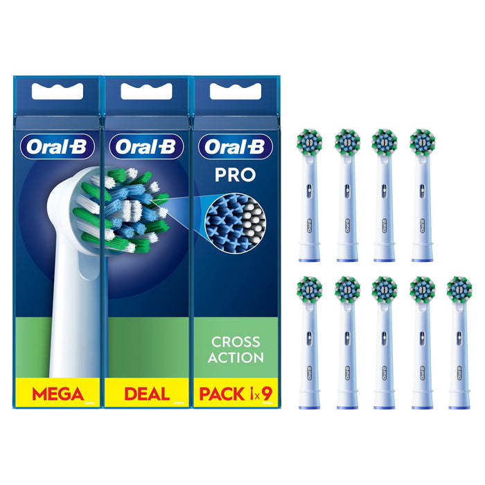 EAN 8700216018913 - Oral-B CrossAction 9 pieza(s) Blanco imagen 4