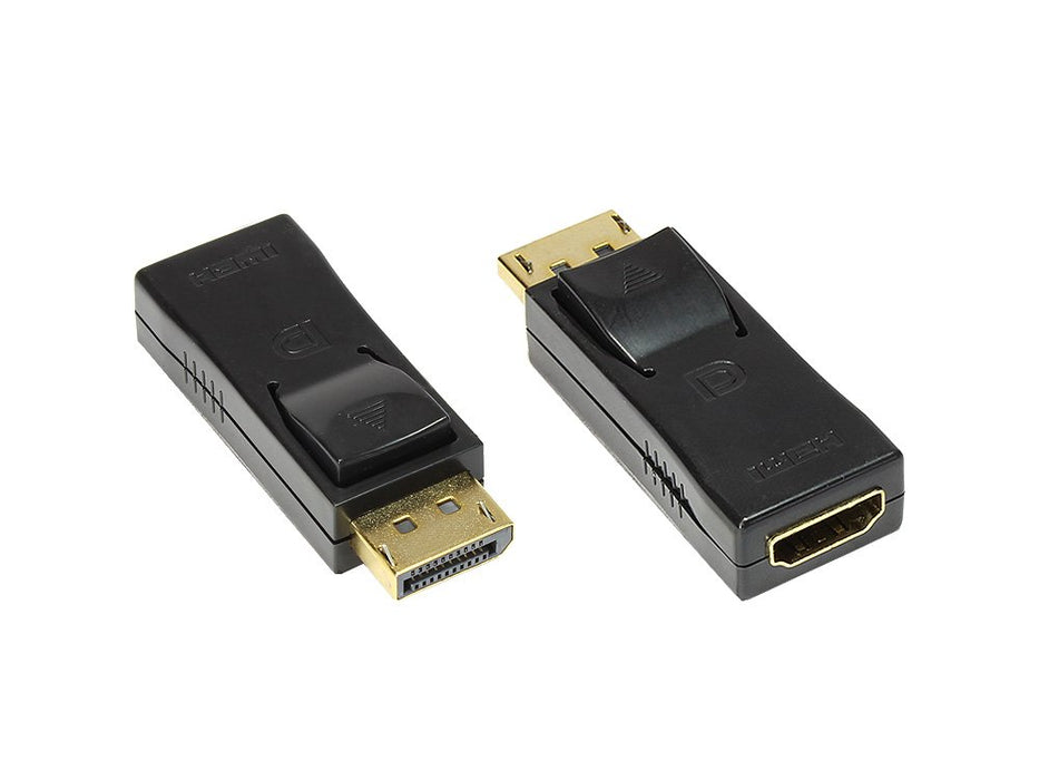 EAN 4014619783076 - Alcasa HDMI - DisplayPort F/M Negro imagen 1