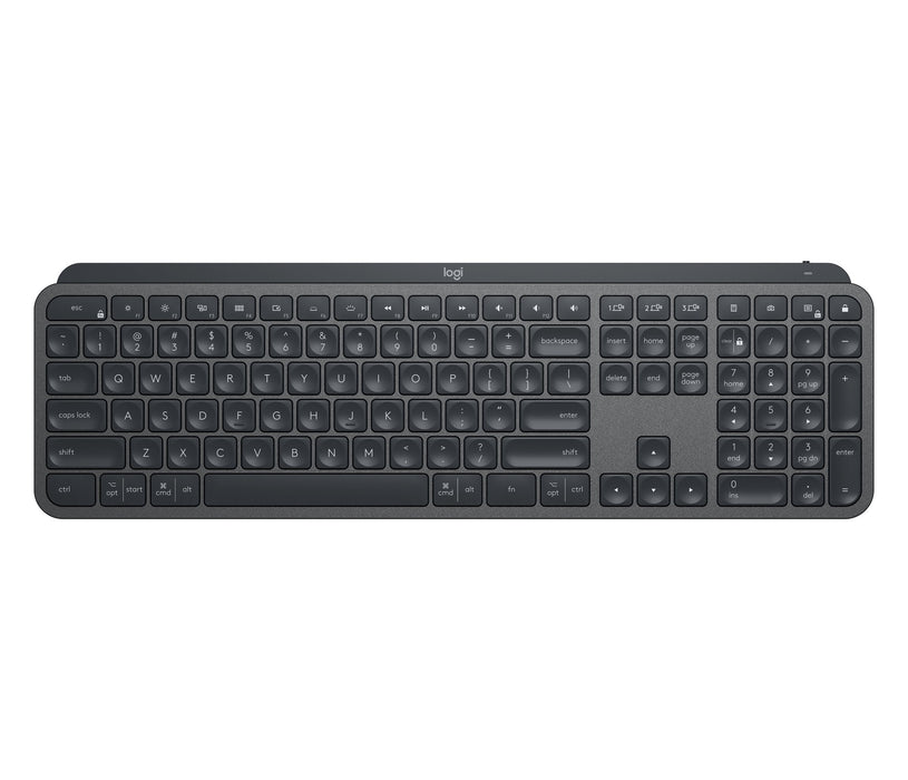 EAN 5099206101869 - Logitech MX Keys teclado Oficina RF Wireless + Bluetooth Portugués Grafito imagen 1