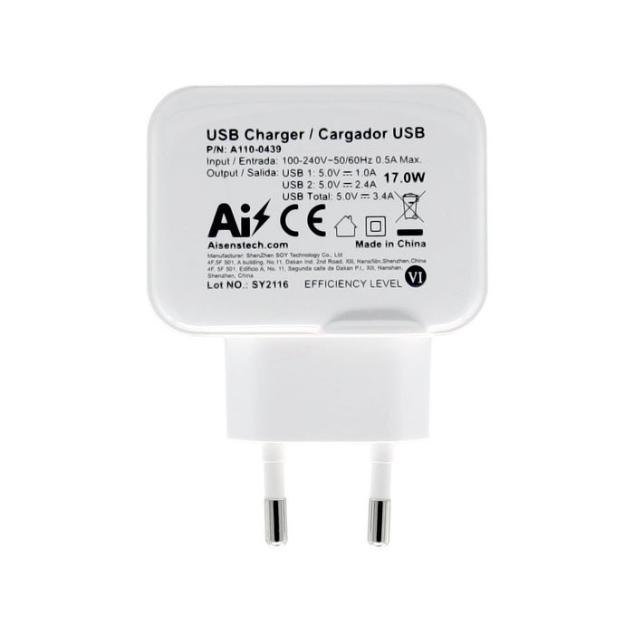 EAN 8436574704808 - AISENS A110-0439 cargador de dispositivo móvil Universal Corriente alterna Interior imagen 4