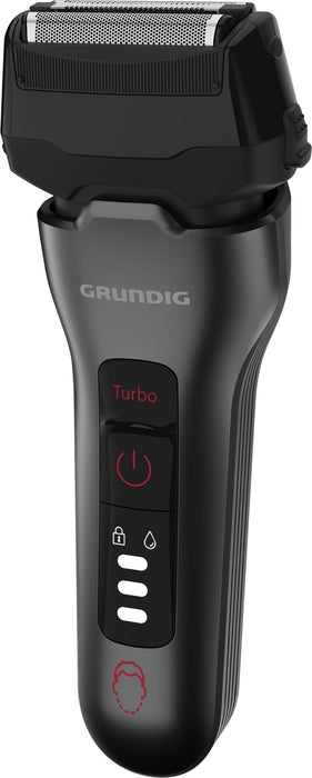 EAN 4013833067498 - Grundig MS 8330 Máquina de afeitar de láminas Recortadora Cromo, Rojo imagen 2