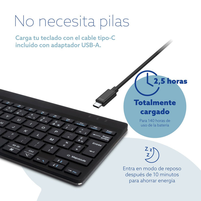 EAN 8719274492030 - R-Go Tools RGOCOFRWLBL teclado Oficina Francés imagen 13