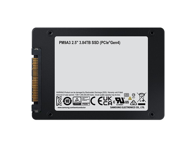 EAN 4711081288183 - Samsung PM9A3 3,84 TB 2.5" PCI Express 4.0 NVMe V-NAND TLC imagen 5