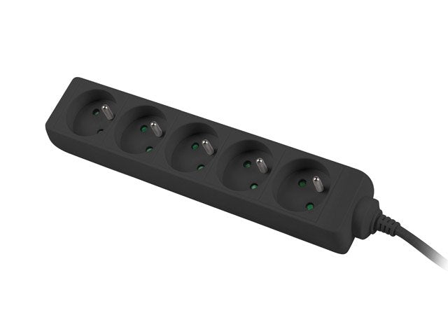 EAN 5901969414851 - Lanberg PS0-05E-0150-BK base múltiple 1,5 m 5 salidas AC Interior Negro imagen 1