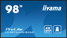 EAN 4948570124923 - iiyama LH9875UHS-B2AG pantalla de señalización Pantalla plana para señalización digital 2,48 m (97.5") LE imagen 2