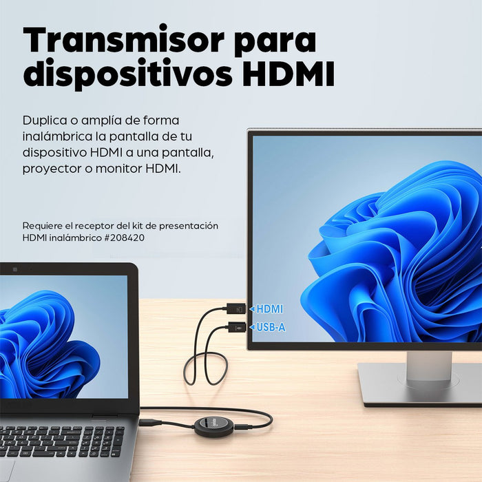 EAN 0766623208444 - Manhattan 208444 extensor audio/video Transmisor de señales AV imagen 8