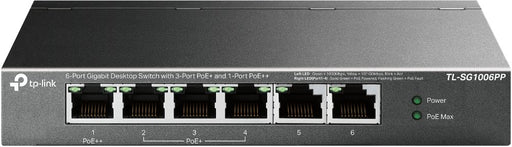EAN 4895252500325 - TP-Link TL-SG1006PP switch No administrado Gigabit Ethernet (10/100/1000) Energía sobre Ethernet (PoE) Gr imagen 1