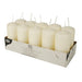 EAN 4002911179123 - Papstar 17912 vela Alrededor Crema de color 10 pieza(s) imagen 1