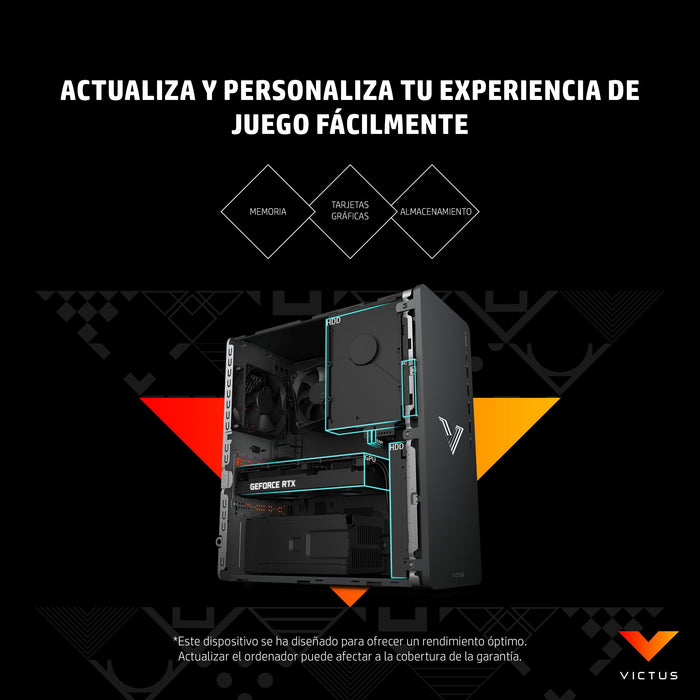 EAN 0196786500510 - Victus by HP 0157ns PC Intel® Core™ i5 i5-12400F 16 GB DDR4-SDRAM 512 GB SSD NVIDIA GeForce RTX 3050 Wind imagen 26