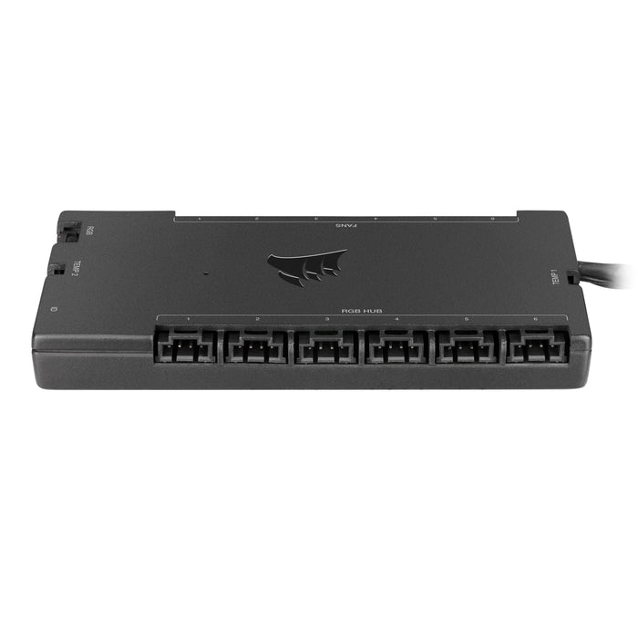 EAN 0840006629788 - Corsair iCUE Commander Core XT controlador de velocidad de ventilador 6 canales Negro imagen 5